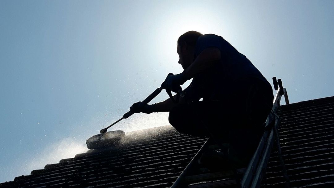 Roof power wash Essex